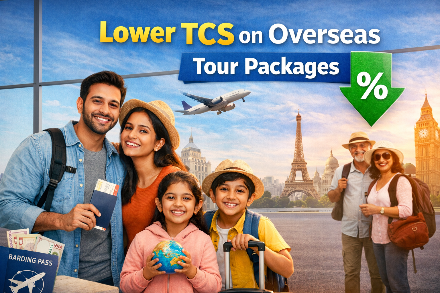 Lower TCS on Overseas Tour Packages After Budget 2026