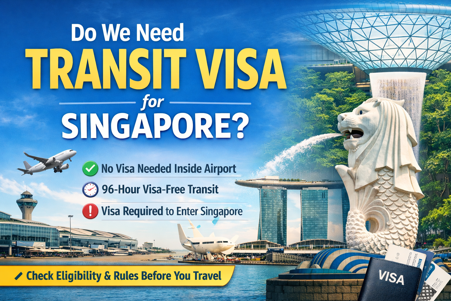 Do We Need Transit Visa for Singapore?