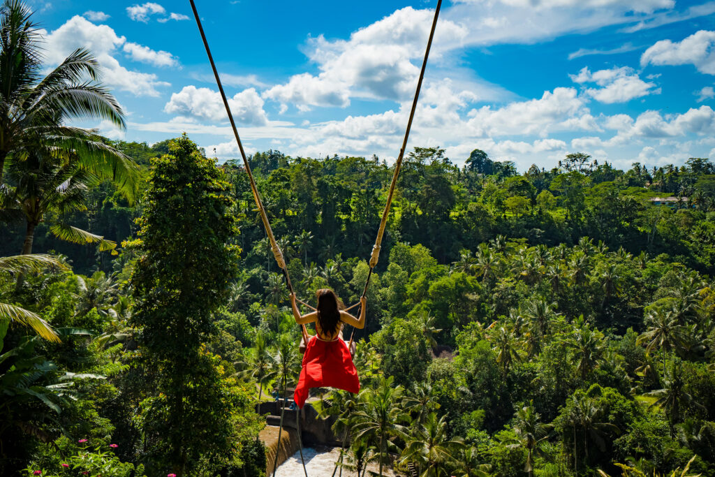 Jungle Swing in Ubud